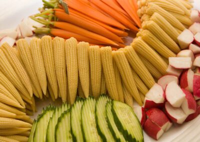 Millcreek Inn raw veggie tray