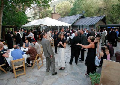 Outdoor corporate party at Millcreek Inn