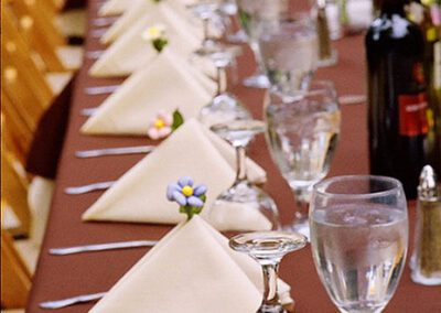 Millcreek Inn table setting